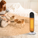 Ceramic Tower Heater with Remote Control - White, 1200W/2000W