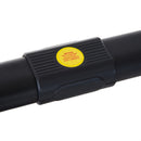 Black Steel Folding Motorized Treadmill with LCD Monitor