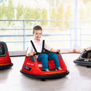 Red 360° Spin Electric Bumper Car for Kids 1.5-5 Years