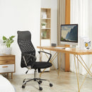 Black Ergonomic Mesh Office Chair with Adjustable Height & Tilt