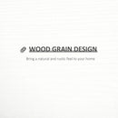 White Wooden U-Shaped Floating Shelves Set - Wall Mounted Storage Display