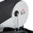 Black Elliptical Cross Trainer with 8 Levels Resistance & LCD Monitor