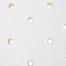 Adjustable White Bath Shower Stool for Elderly Safety