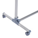 Black Heavy Duty Clothes Hanger Rack with Wheels