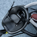 Grey 6-in-1 Kids Trike with Push Handle, Canopy, Safety Belt, Storage & Brake