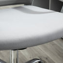 Grey Ergonomic Mesh Office Chair with Adjustable Height Armrest