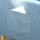 Blue Upholstered Modern Accent Chair for Living Room, Bedroom, Home Office