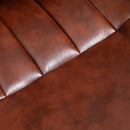 Brown High Back Gaming Recliner Chair with Footrest & Massage Points