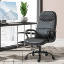 Black Massage Office Chair with Vibration and Lumbar Support