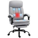 Grey Ergonomic Office Chair with Massage and Heating