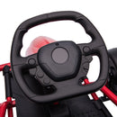 Red Electric Drift Go Kart for Kids, 2 Speeds, Ages 8-12