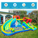 Kids 5-in-1 Inflatable Water Slide Bounce House - Blue