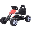 Red/Black Kids Pedal Go Kart Ride-on, 80x49x50cm