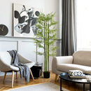 Green Artificial Asparagus Fern Tree in Pot - Indoor Outdoor Decor, 155cm