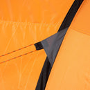 Orange 4-5 Person Pop-up Waterproof Camping Tent with Windows
