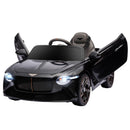 Black Licensed 12V Kids Electric Car with Remote Control