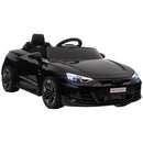 Black Audi Licensed 12V Kids Electric Ride-On Car with Remote Control