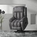Grey Electric Power Lift Recliner Chair for Elderly with Remote Control