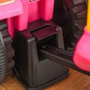 Pink Toddler Ride-On Tractor & Walker for Ages 1-3