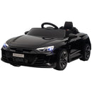 Black Audi Licensed 12V Kids Electric Ride-On Car with Remote Control