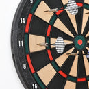 Electronic Dartboard Set with 26 Games in Black - 6 Darts Included