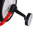 Red Toddler Balance Bike with Removable Stabilisers