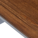 Grey Slat Back Dining Chairs Set of 2, Pine Wood, Kitchen & Dining Room