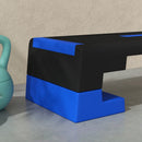 Blue Exercise Stepper Set for Home Aerobic Workouts - 15cm/20cm/25cm