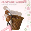 Kids Pink Balance Bike for 3-6 Year Olds with Adjustable Handlebars & Accessories