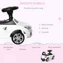 White Baby Toddler Ride-On Sliding Car