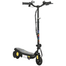 Black Foldable Electric Scooter with LED Headlight for Ages 7-14