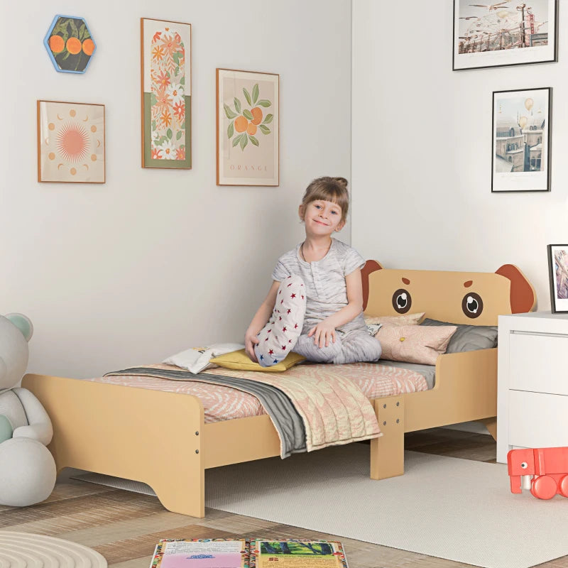 Blue Puppy-Themed Kids Bed, Ages 3-6, 143 x 74 x 58cm
