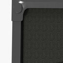 Compact Black Under Desk Treadmill with Remote Control and LED Display