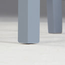 Grey Slat Back Dining Chairs Set of 4, Pine Wood Kitchen Chairs