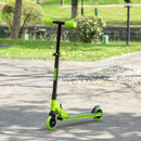 Blue Foldable Kids Kick Scooter with Adjustable Height Brake