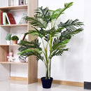 150cm Tropical Palm Tree in Green Pot - Indoor/Outdoor Decor
