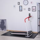 Black Exercise Equipment Mat 200x100cm - Non-slip Gym Floor Protector