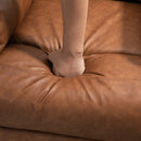 Brown Electric Power Lift Recliner Chair for Elderly with Remote Control