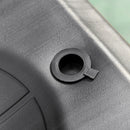 Adjustable Portable Basketball Hoop System - Black, Teens to Adults, 1.55-2.1m