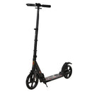 Black Aluminium Folding Kick Scooter for Teens and Adults