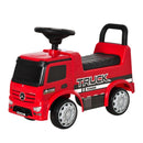 Red 3-in-1 Ride-On Mercedes Truck for Kids 12-36 Months