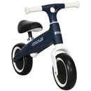 Blue Baby Balance Bike with Adjustable Seat - Ages 1.5-3