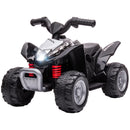 Black Honda Licensed Kids Electric Quad Bike 6V Ride-On Car ATV Toy