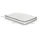 White King Size Pocket Sprung Mattress - 200x150x18cm