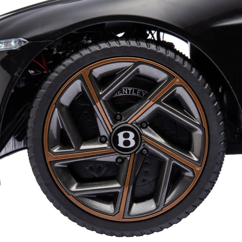 Black Licensed 12V Kids Electric Car with Remote Control