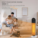 Ceramic Tower Heater with Remote Control - White, 1200W/2000W