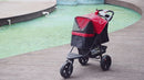 3-Wheel Pet Buggy Red/Black