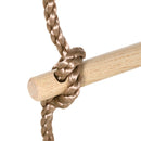 Kids 42.6 FT Obstacle Course Set with Monkey Bars and Swing - Blue