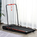 Foldable Walking Treadmill - Black, LED Display, Remote Control