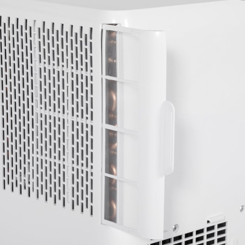 Portable 7,000 BTU Air Conditioner - White, Dehumidifier, Timer, Wheels, Window Kit